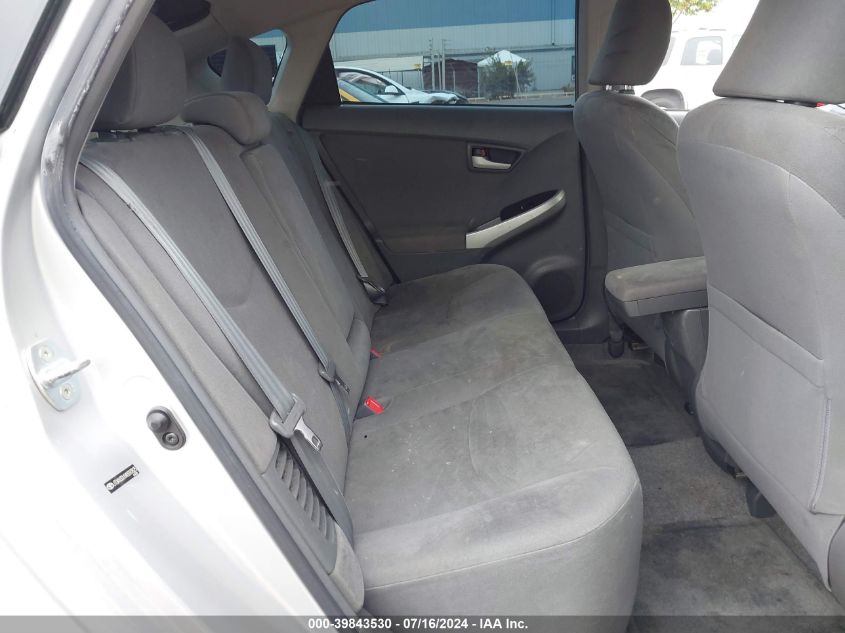 2010 Toyota Prius Ii VIN: JTDKN3DU9A5093825 Lot: 39843530