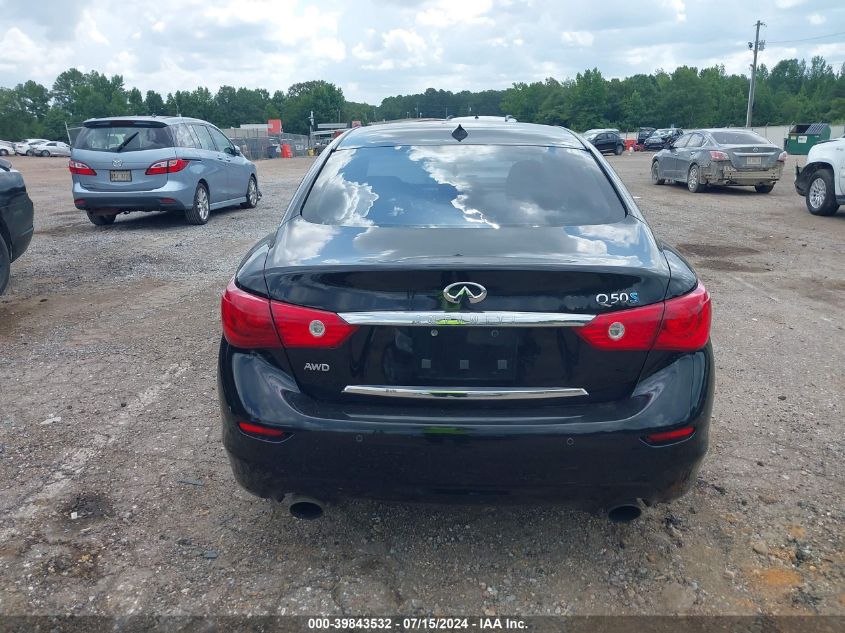 JN1AV7AR3FM850950 2015 Infiniti Q50 Hybrid Sport