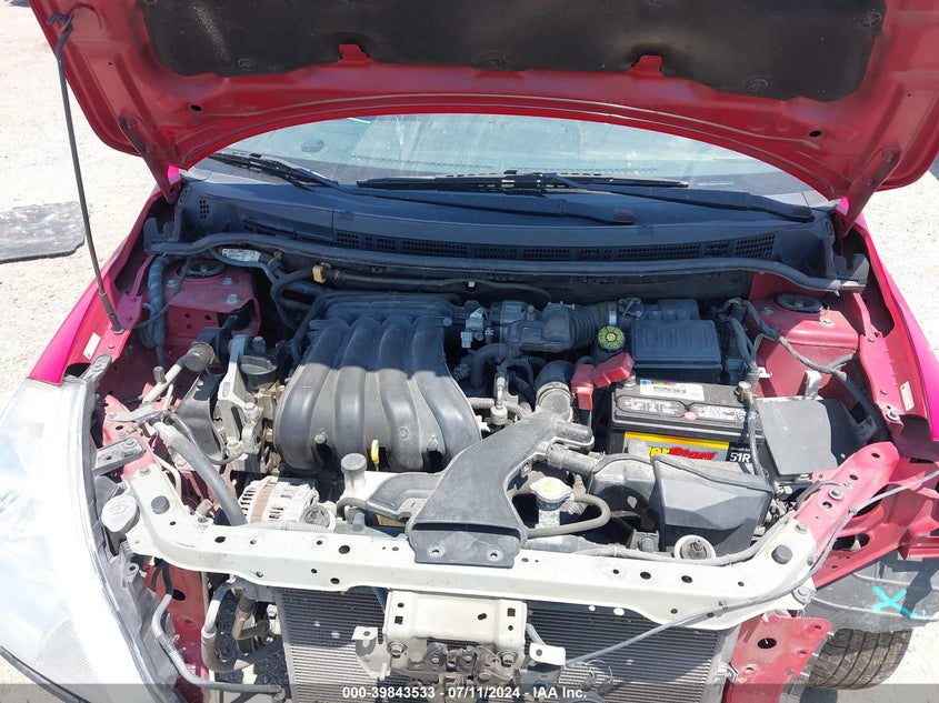 2012 Nissan Versa 1.8 S VIN: 3N1BC1CP5CL370000 Lot: 39843533