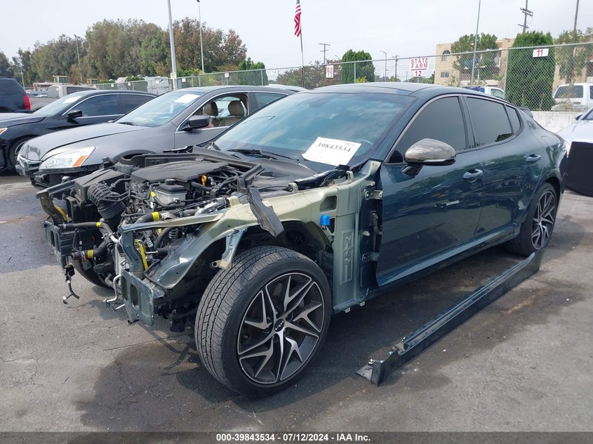 2022 Kia Stinger Gt-Line VIN: KNAE35LDXN6113822 Lot: 39843534