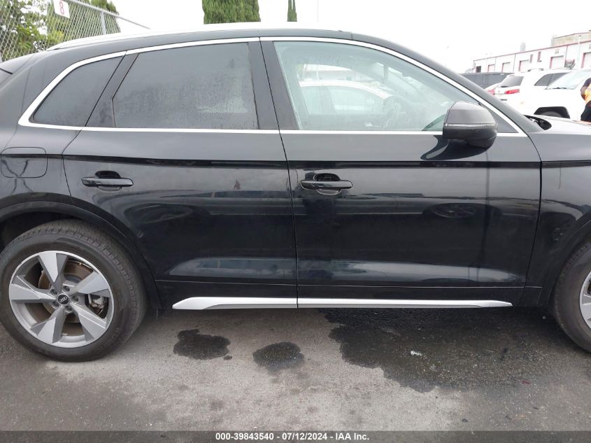 2023 Audi Q5 Premium 40 Tfsi Quattro S Tronic VIN: WA1ABAFY0P2023935 Lot: 39843540