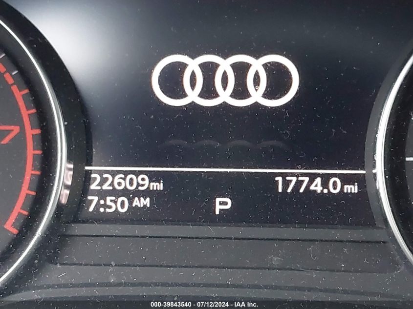 2023 Audi Q5 Premium 40 Tfsi Quattro S Tronic VIN: WA1ABAFY0P2023935 Lot: 39843540