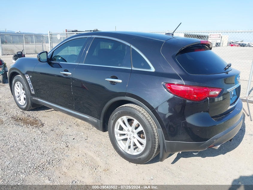 2014 Infiniti Qx70 VIN: JN8CS1MU7EM450873 Lot: 39843552