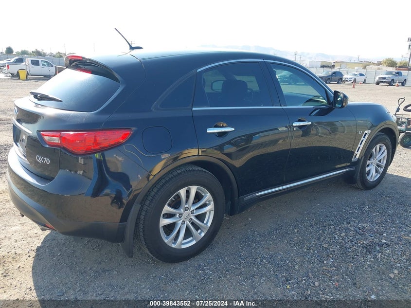 2014 Infiniti Qx70 VIN: JN8CS1MU7EM450873 Lot: 39843552