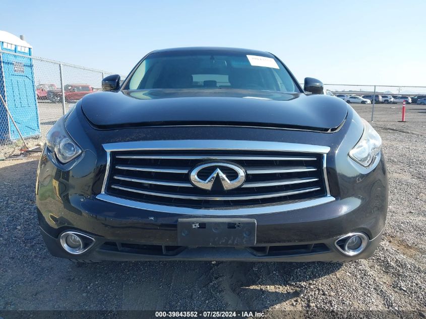 2014 Infiniti Qx70 VIN: JN8CS1MU7EM450873 Lot: 39843552