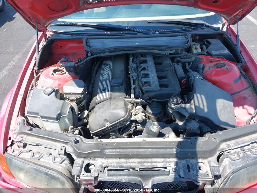 2001 BMW 325I VIN: WBAAN37461NJ11606 Lot: 39843556