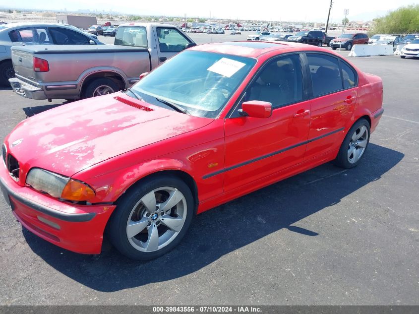 2001 BMW 325I VIN: WBAAN37461NJ11606 Lot: 39843556