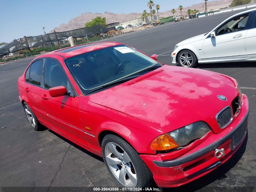 2001 BMW 325I VIN: WBAAN37461NJ11606 Lot: 39843556
