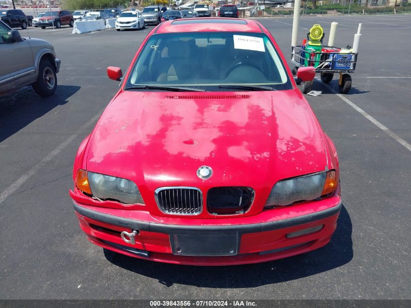 2001 BMW 325I VIN: WBAAN37461NJ11606 Lot: 39843556