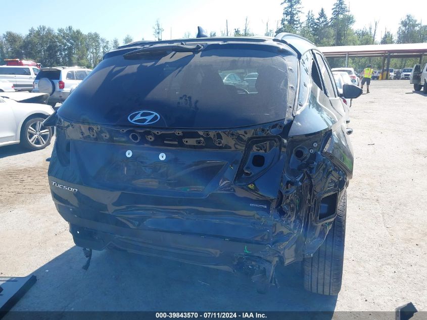 2022 Hyundai Tucson Sel VIN: 5NMJCCAE0NH159146 Lot: 39843570