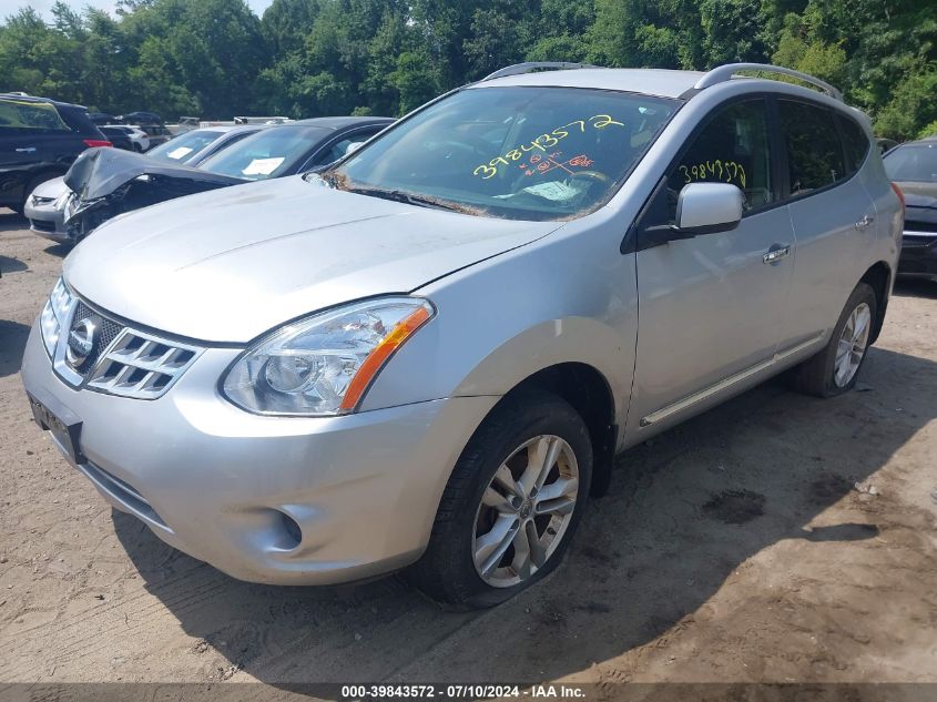 2013 Nissan Rogue Sv VIN: JN8AS5MV7DW612768 Lot: 39843572