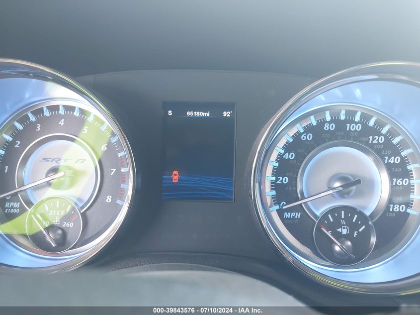 2012 Chrysler 300 Srt8 VIN: 2C3CCAFJ7CH801071 Lot: 39843576