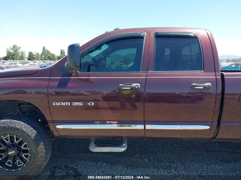 2005 Dodge Ram 3500 St/Slt VIN: 3D3LS38C95G831241 Lot: 39843591