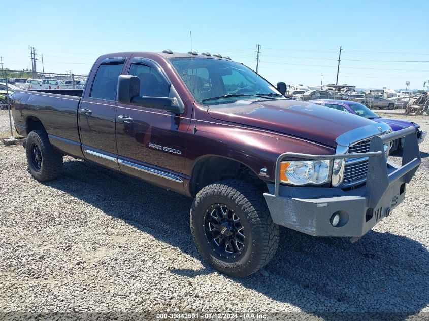 2005 Dodge Ram 3500 St/Slt VIN: 3D3LS38C95G831241 Lot: 39843591