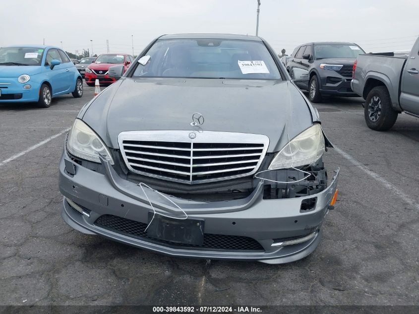 2013 Mercedes-Benz S 550 VIN: WDDNG7DB1DA506383 Lot: 39843592