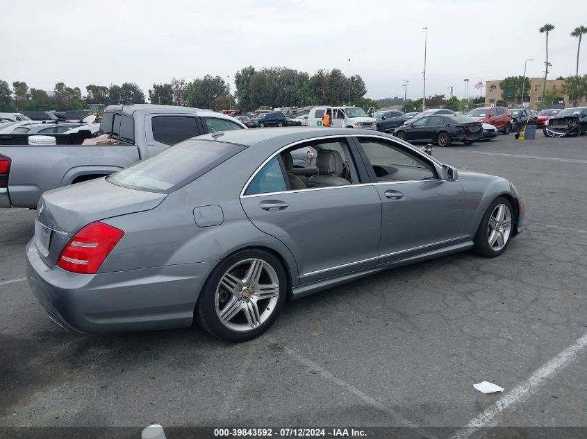 2013 Mercedes-Benz S 550 VIN: WDDNG7DB1DA506383 Lot: 39843592