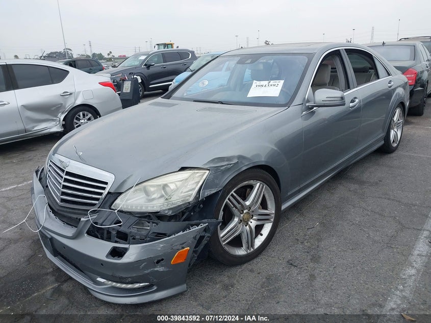 2013 Mercedes-Benz S 550 VIN: WDDNG7DB1DA506383 Lot: 39843592