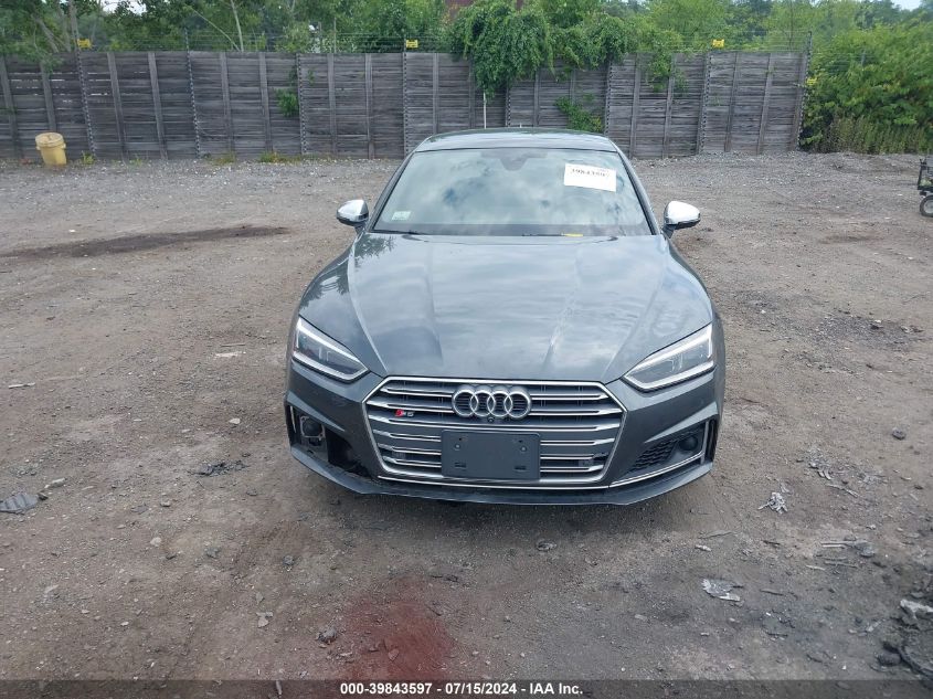 2018 Audi S5 3.0T Premium Plus VIN: WAUC4CF56JA039318 Lot: 39843597