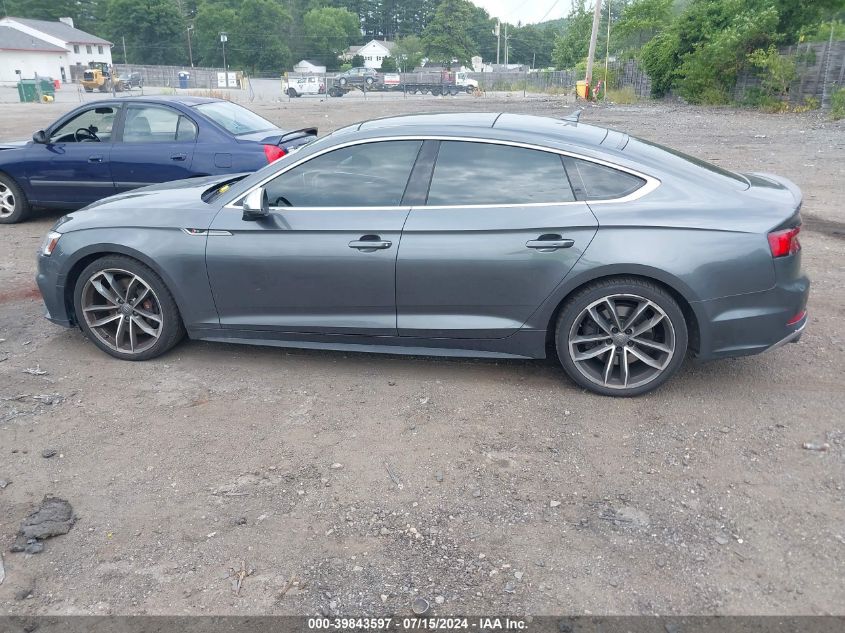 2018 Audi S5 3.0T Premium Plus VIN: WAUC4CF56JA039318 Lot: 39843597