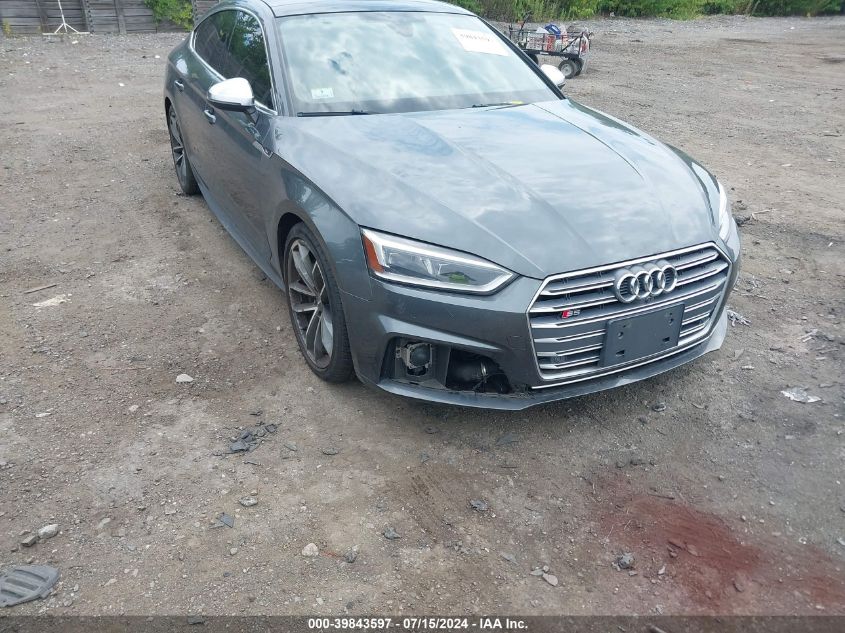 2018 Audi S5 3.0T Premium Plus VIN: WAUC4CF56JA039318 Lot: 39843597