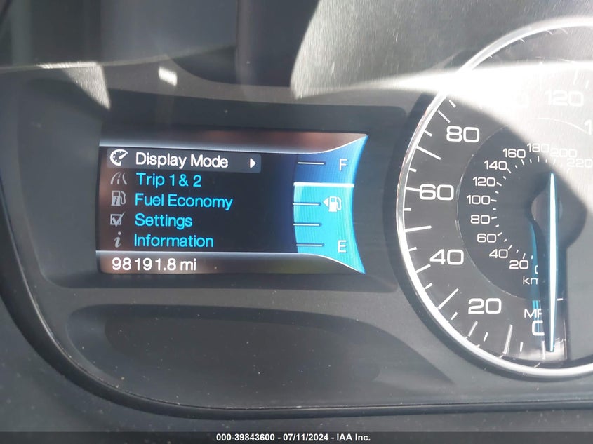 2011 Ford Edge Sel VIN: 2FMDK4JC2BBB48465 Lot: 39843600