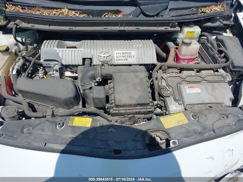 2012 Toyota Prius Two VIN: JTDKN3DU8C1522317 Lot: 39843615