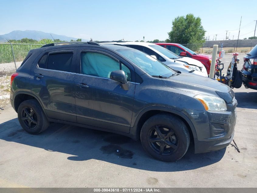 2016 Chevrolet Trax Lt VIN: 3GNCJPSB6GL116244 Lot: 39843618