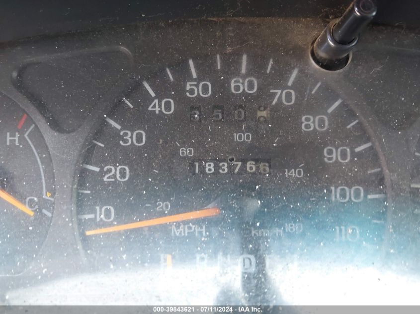 1998 Ford Taurus Lx/Se VIN: 1FAFP52U8WA249271 Lot: 39843621