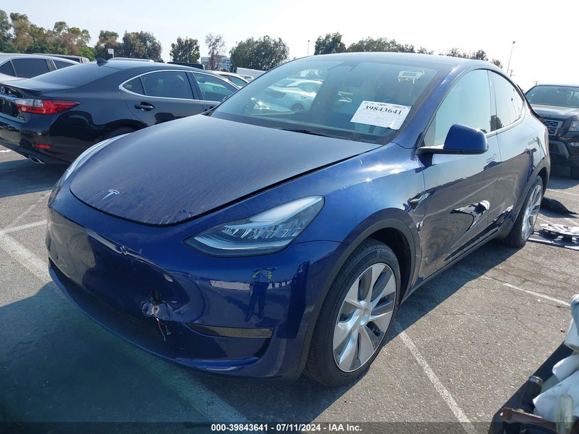 VIN 7SAYGDEE4PA099251 2023 TESLA MODEL Y