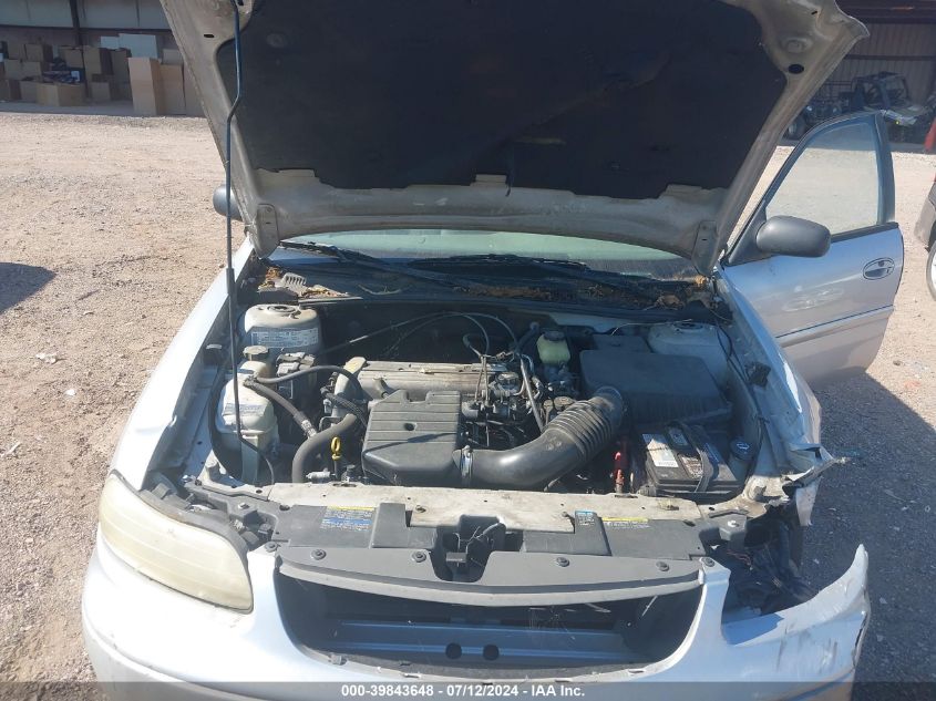 2004 Chevrolet Classic VIN: 1G1ND52F54M706316 Lot: 39843648