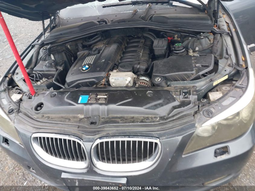 2008 BMW 528Xi VIN: WBANV135X8CZ51284 Lot: 39843652