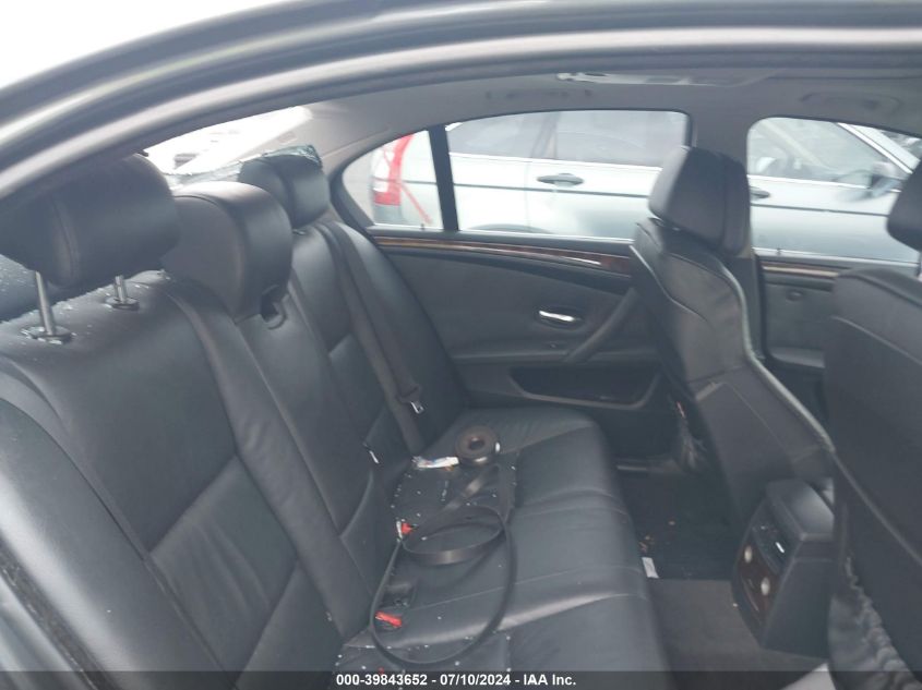 2008 BMW 528Xi VIN: WBANV135X8CZ51284 Lot: 39843652