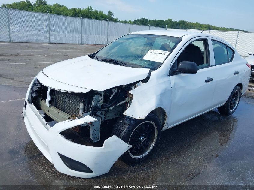 2015 Nissan Versa 1.6 S VIN: 3N1CN7AP3FL944845 Lot: 39843659