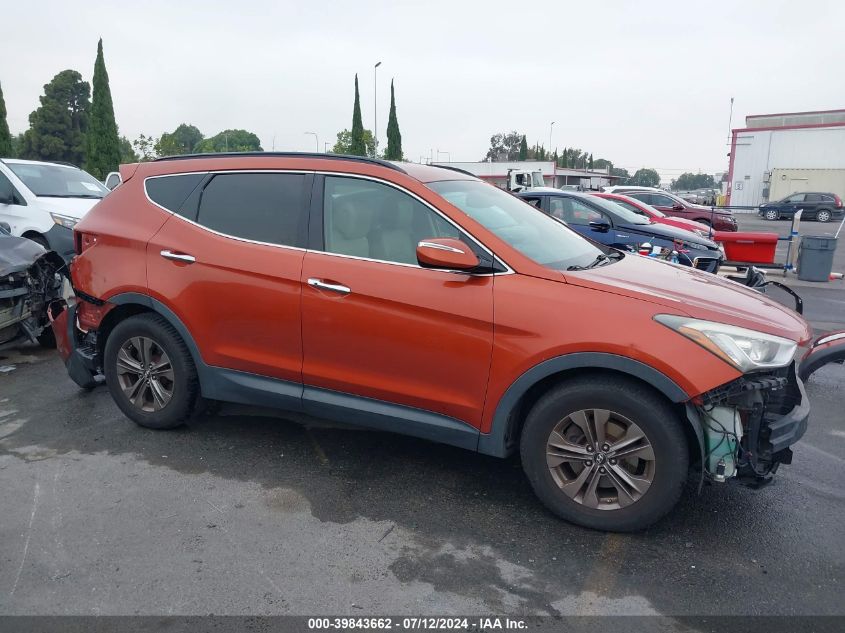 2013 Hyundai Santa Fe Sport VIN: 5XYZU3LB9DG006227 Lot: 39843662