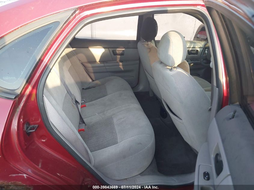 2004 Ford Taurus Se VIN: 1FAFP53U94G104927 Lot: 39843669