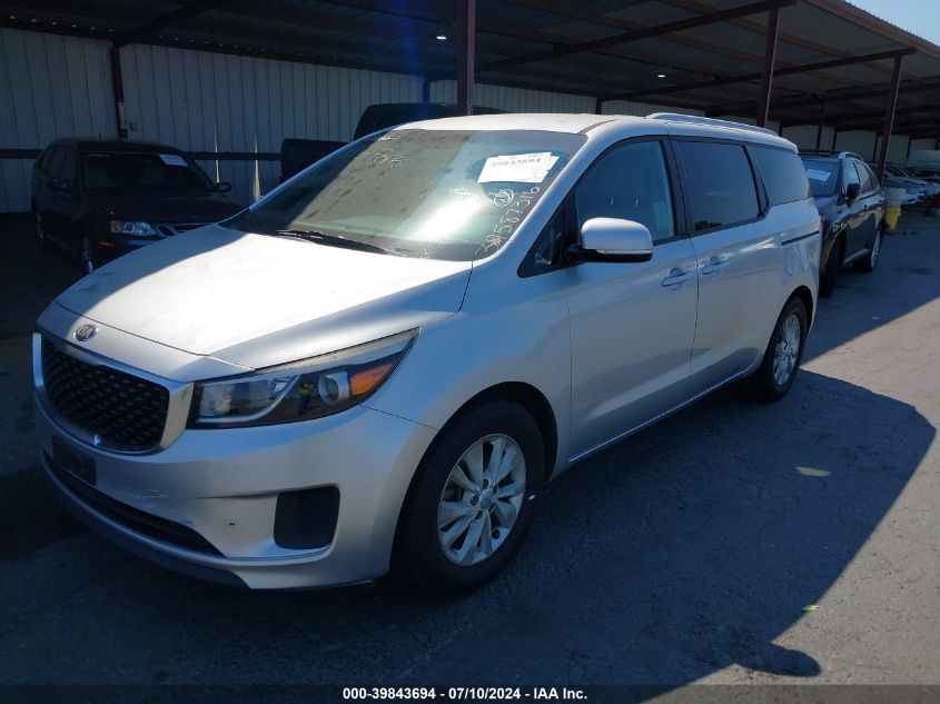 2016 Kia Sedona Lx VIN: KNDMB5C19G6164688 Lot: 39843694