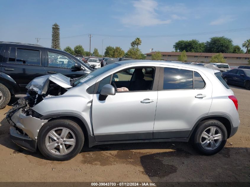 2020 Chevrolet Trax Ls VIN: 3GNCJKSB7LL199969 Lot: 39843703