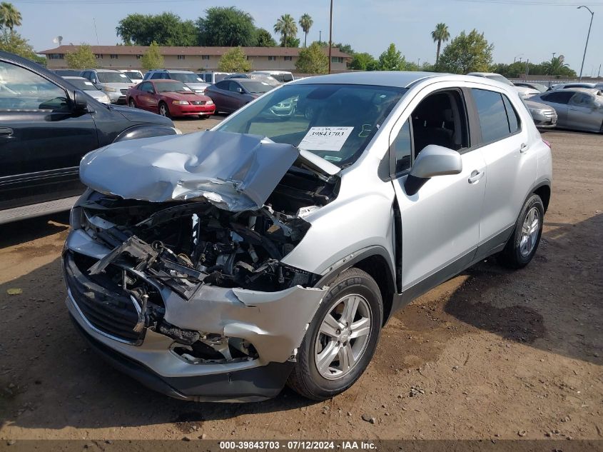 2020 Chevrolet Trax Ls VIN: 3GNCJKSB7LL199969 Lot: 39843703