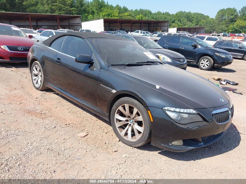 2008 BMW 650I VIN: WBAEB53558CX60713 Lot: 39843704