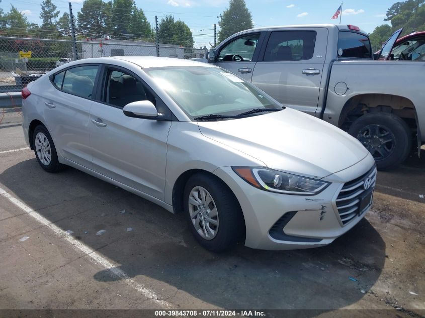 2017 HYUNDAI ELANTRA SE - 5NPD74LFXHH197469