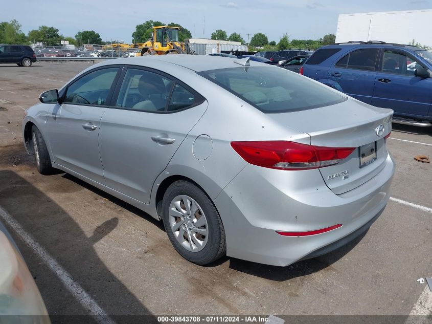 2017 HYUNDAI ELANTRA SE - 5NPD74LFXHH197469