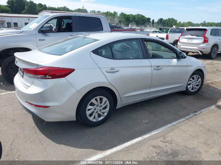 2017 HYUNDAI ELANTRA SE - 5NPD74LFXHH197469