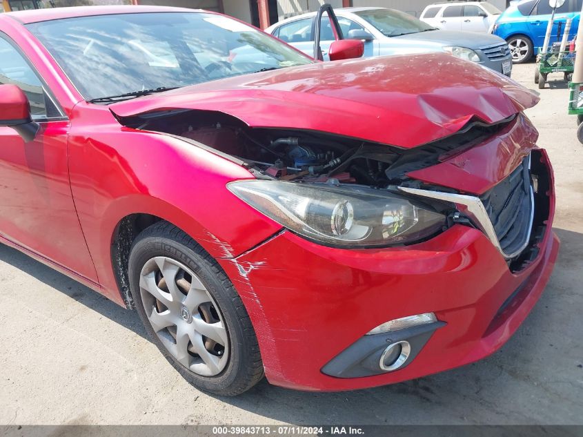 JM1BM1U76E1137911 2014 Mazda Mazda3 I Sport