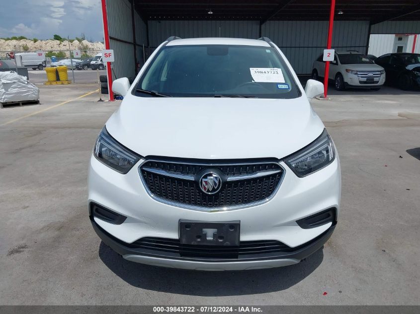 2021 Buick Encore Fwd Preferred VIN: KL4CJASB8MB337325 Lot: 39843722