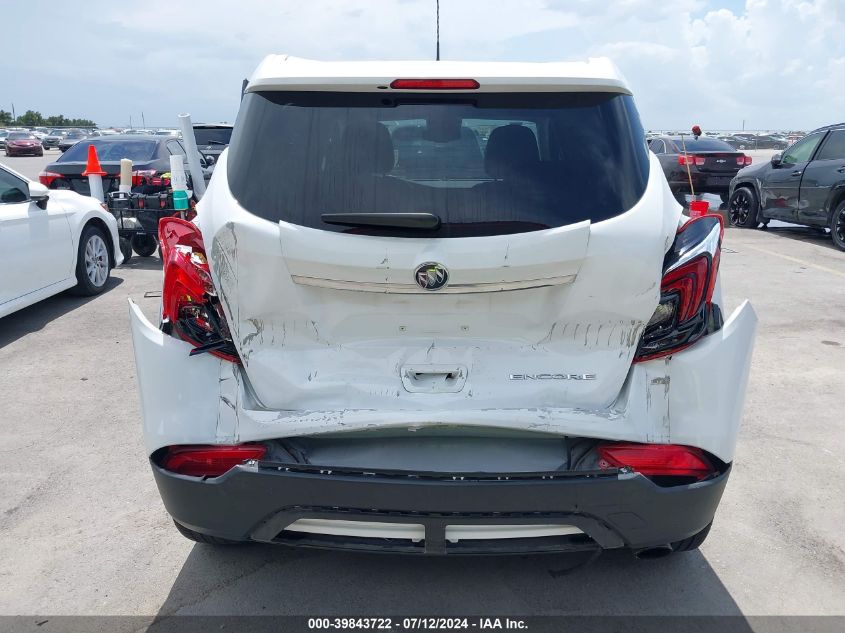 2021 Buick Encore Fwd Preferred VIN: KL4CJASB8MB337325 Lot: 39843722