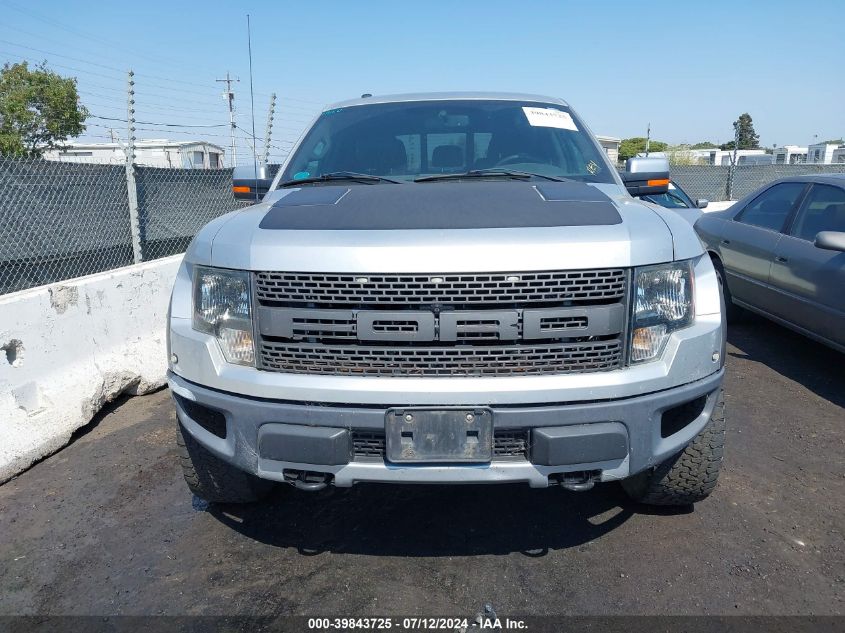 2012 Ford F-150 Svt Raptor VIN: 1FTFW1R69CFD00563 Lot: 39843725