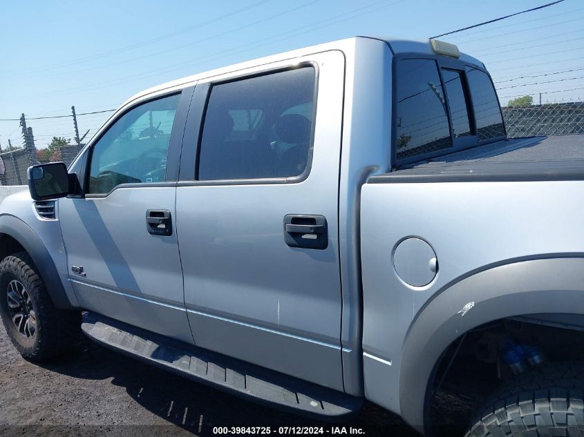 2012 Ford F-150 Svt Raptor VIN: 1FTFW1R69CFD00563 Lot: 39843725