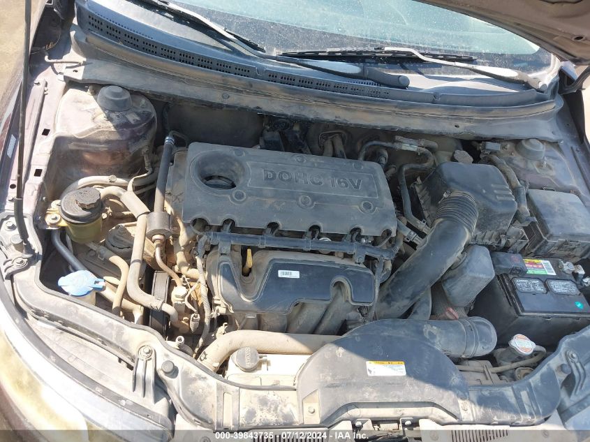 2010 Kia Forte Ex VIN: KNAFU4A25A5136311 Lot: 39843735