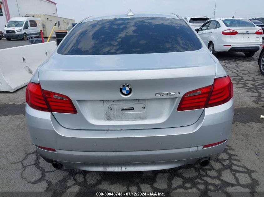 2011 BMW 535I VIN: WBAFR7C56BC602996 Lot: 39843743