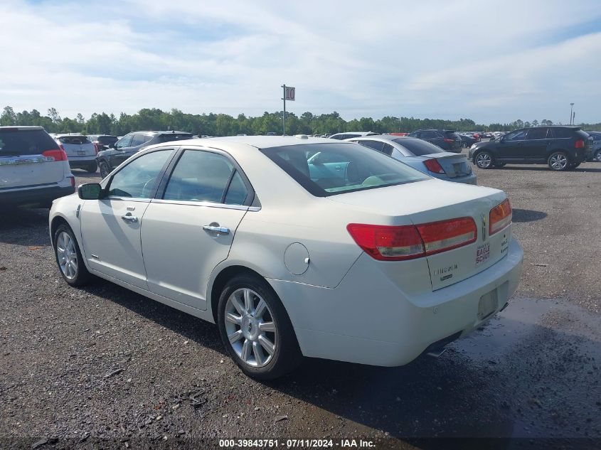 3LNDL2L32CR834264 | 2012 LINCOLN MKZ HYBRID